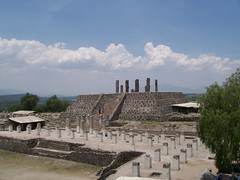 Tula Pyramid with Atlantes